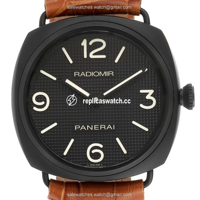 Panerai Black Radiomir 45mm Seal Ceramic Mens Pam00643 Watch Panerai Black Radiomir 45mm Seal Ceramic Mens Pam00643 Watch