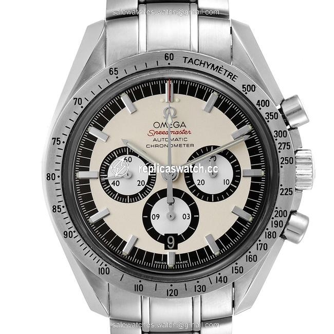 Omega Silvered Speedmaster Schumacher Legend Limited Edition 3506.31.00 Watch Omega Silvered Speedmaster Schumacher Legend Limited Edition 3506.31.00 Watch