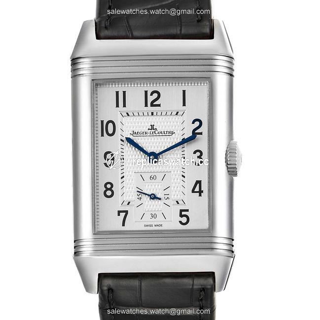 Jaeger-LeCoultre Silver and Black Box Reverso Duo Day Night 215.8.d4 Q3848420 Watch Jaeger-LeCoultre Silver and Black Box Reverso Duo Day Night 215.8.d4 Q3848420 Watch