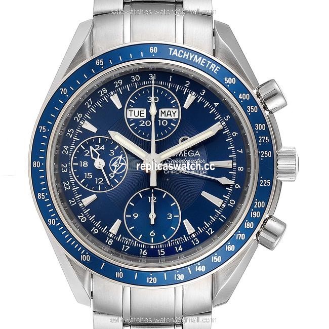 Omega Blue Box Speedmaster Day Date Chronograph 3222.80.00 Card Watch Omega Blue Box Speedmaster Day Date Chronograph 3222.80.00 Card Watch