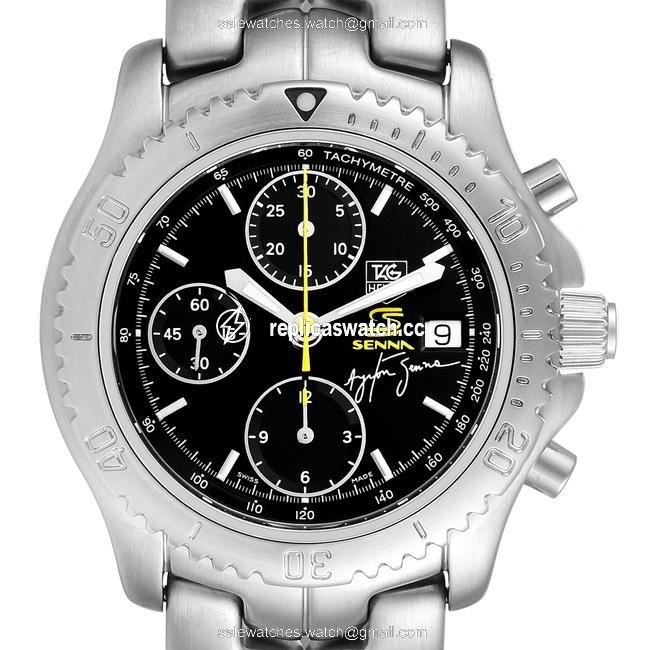 TAG Heuer Black Box Link Steel Dial Chronograph Mens Ct2115 Card Watch TAG Heuer Black Box Link Steel Dial Chronograph Mens Ct2115 Card Watch