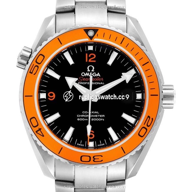Omega Black Seamaster Planet Ocean Orange Bezel 232.30.42.21.01.002 Watch Omega Black Seamaster Planet Ocean Orange Bezel 232.30.42.21.01.002 Watch