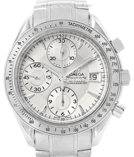 Omega Silver Speedmaster Chronograph Steel Mens 3211.30.00 Card Watch Omega Silver Speedmaster Chronograph Steel Mens 3211.30.00 Card Watch