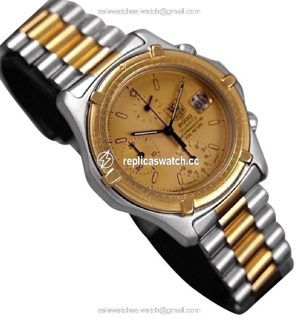 TAG Heuer Gold 2000 Mens Chronograph Divers 262.006-1- Stainless Ste Watch TAG Heuer Gold 2000 Mens Chronograph Divers 262.006-1- Stainless Ste Watch