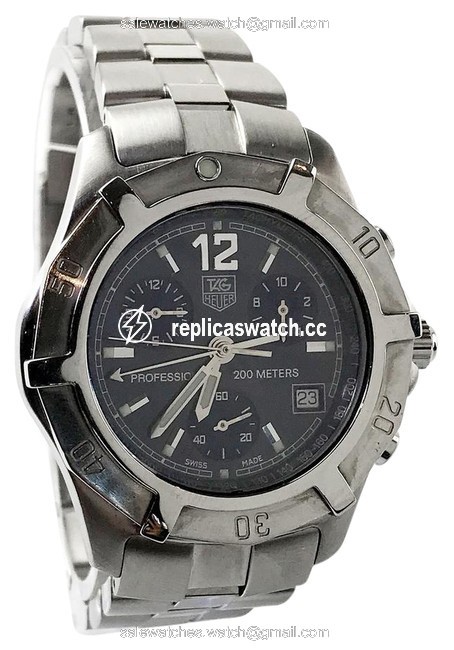 TAG Heuer Blue Chronograph Watch TAG Heuer Blue Chronograph Watch