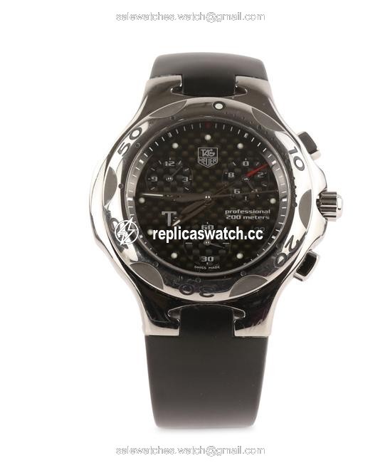 TAG Heuer Black Kylium Watch TAG Heuer Black Kylium Watch