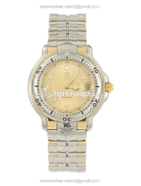 TAG Heuer Silver Professional Series 6000 Watch TAG Heuer Silver Professional Series 6000 Watch