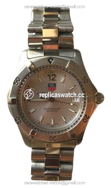 TAG Heuer Silver Professional Stainless Steel Watch TAG Heuer Silver Professional Stainless Steel Watch