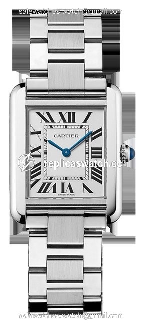 Cartier Silver Tank Solo Watch Cartier Silver Tank Solo Watch