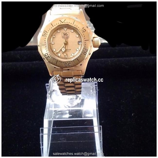 TAG Heuer Gold Professional Ladies Watch TAG Heuer Gold Professional Ladies Watch