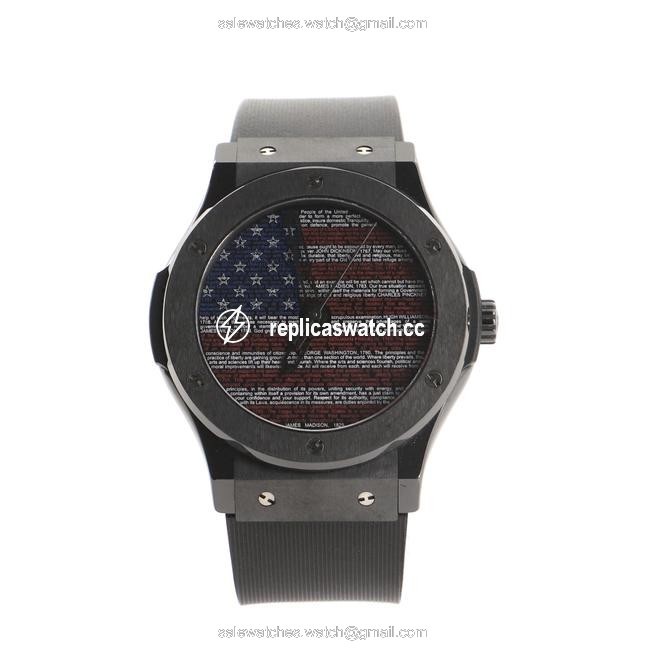 Hublot Classic Fusion Liberty Bang Limited Edition Usa Flag Watch Hublot Classic Fusion Liberty Bang Limited Edition Usa Flag Watch