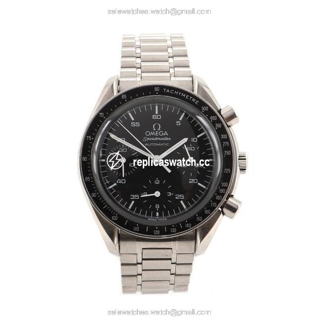 Omega Speedmaster Reduced Chronograph Stainless Steel 39 Watch Omega Speedmaster Reduced Chronograph Stainless Steel 39 Watch