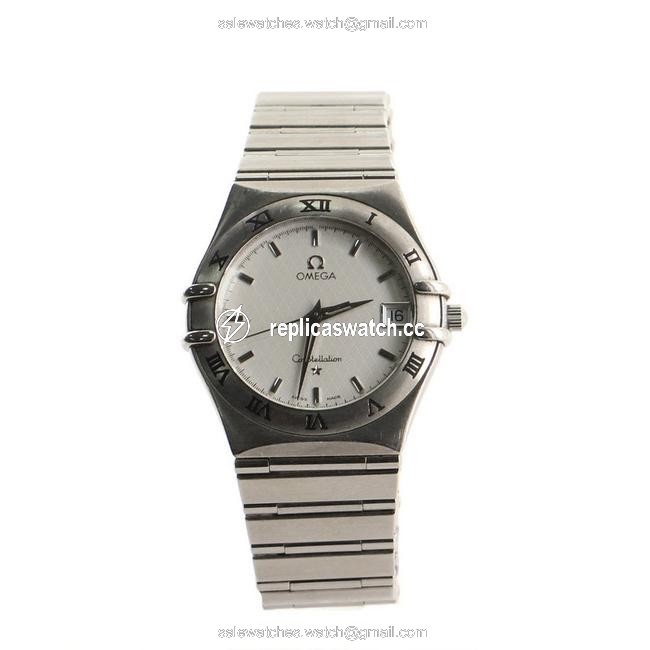 Omega Constellation 95 Quartz Stainless Steel 33 Watch Omega Constellation 95 Quartz Stainless Steel 33 Watch