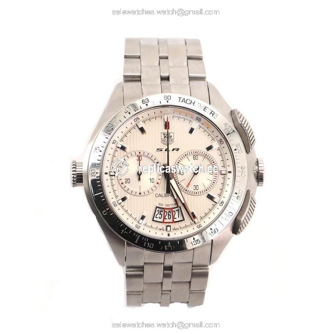 TAG Heuer Slr Calibre 17 Chronograph Stainless Steel 47 Watch TAG Heuer Slr Calibre 17 Chronograph Stainless Steel 47 Watch