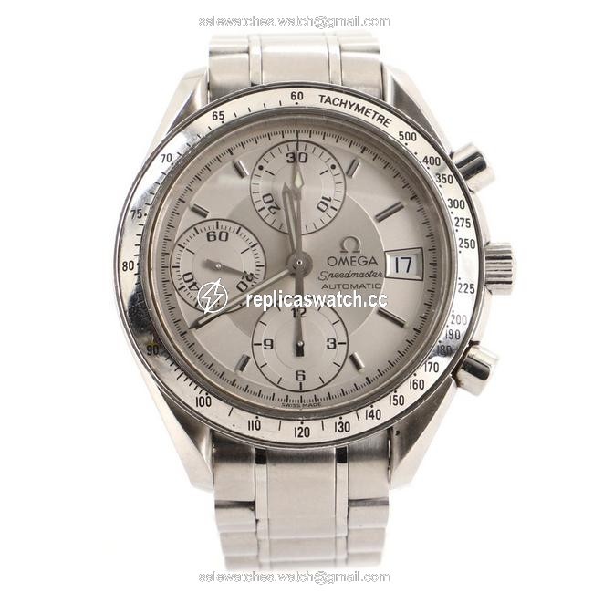 Omega Speedmaster Date Chronograph Stainless Steel 39 Watch Omega Speedmaster Date Chronograph Stainless Steel 39 Watch