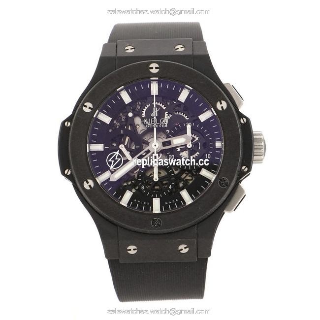 Hublot Big Bang Aero Bang Black Magic Chronograph Ceramic And Watch Hublot Big Bang Aero Bang Black Magic Chronograph Ceramic And Watch
