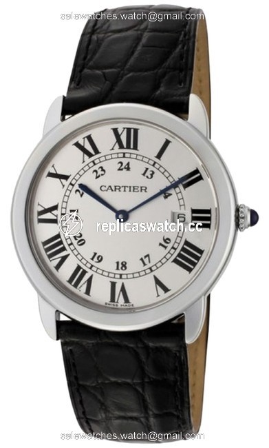 Cartier Black Ronde Solo W6700255 Stainless Steel Quartz Ladies (12117) Watch Cartier Black Ronde Solo W6700255 Stainless Steel Quartz Ladies (12117) Watch