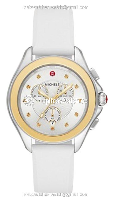 Michele Gold Cape 18k Honey Topaz Watch Michele Gold Cape 18k Honey Topaz Watch