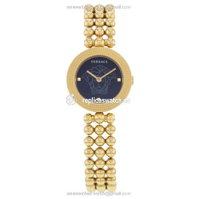 Versace Yellow Gold Tone Eon Soiree 94q80d008 S080 ( 14241 ) Watch Versace Yellow Gold Tone Eon Soiree 94q80d008 S080 ( 14241 ) Watch