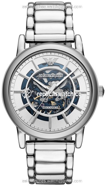 Emporio Armani Silver Dress Stainless Steel Mens Ar60006 Watch Emporio Armani Silver Dress Stainless Steel Mens Ar60006 Watch
