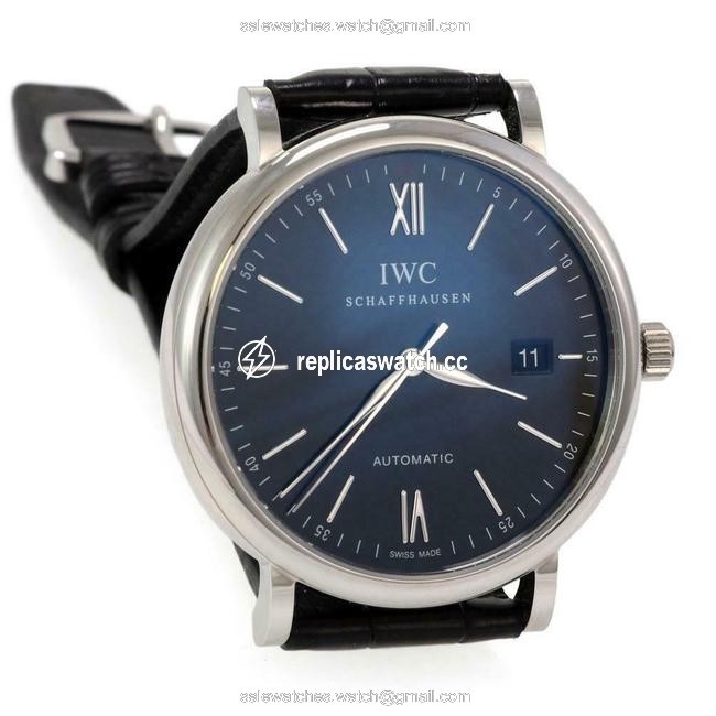 IWC 65963 Schaffausen Portofino Date Leather Band Mens Iw356502 Watch IWC 65963 Schaffausen Portofino Date Leather Band Mens Iw356502 Watch