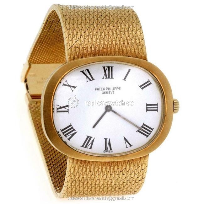 Patek Philippe 65253 Vintage 18k Yellow Gold Hand Wind Mens Wrist Watch Patek Philippe 65253 Vintage 18k Yellow Gold Hand Wind Mens Wrist Watch