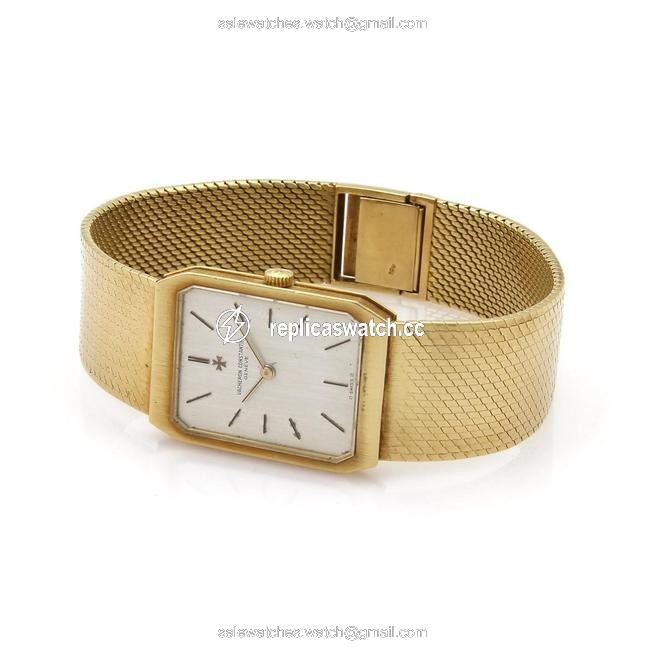 Vacheron Constantin 18k Yellow Gold Hand Wind Mens Wrist Watch Vacheron Constantin 18k Yellow Gold Hand Wind Mens Wrist Watch