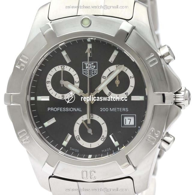 TAG Heuer 200 Exclusive Chronograph Quartz Mens Cn111f Watch TAG Heuer 200 Exclusive Chronograph Quartz Mens Cn111f Watch