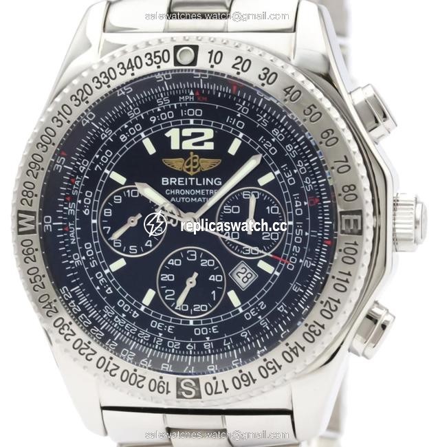 Breitling B-2 Stainless Steel Mens Sports A42362 Watch Breitling B-2 Stainless Steel Mens Sports A42362 Watch