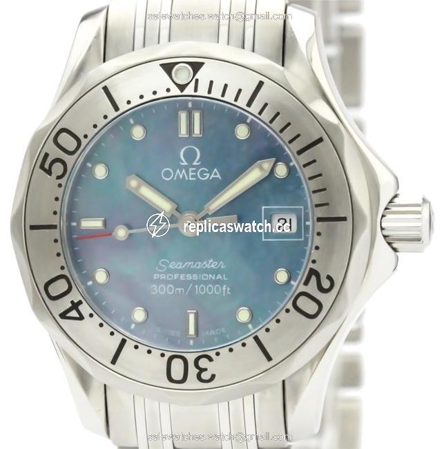 Omega Seamaster Quartz Stainless Steel Womens Sports 2085.72 Watch Omega Seamaster Quartz Stainless Steel Womens Sports 2085.72 Watch