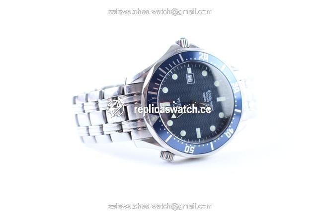 Omega Silver X Blue 38mm Seamaster Professional 007 300m 20mr0314 Watch Omega Silver X Blue 38mm Seamaster Professional 007 300m 20mr0314 Watch
