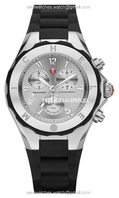 Michele Black Silver Jelly Tahitian Dial Mww12f000033 Watch Michele Black Silver Jelly Tahitian Dial Mww12f000033 Watch