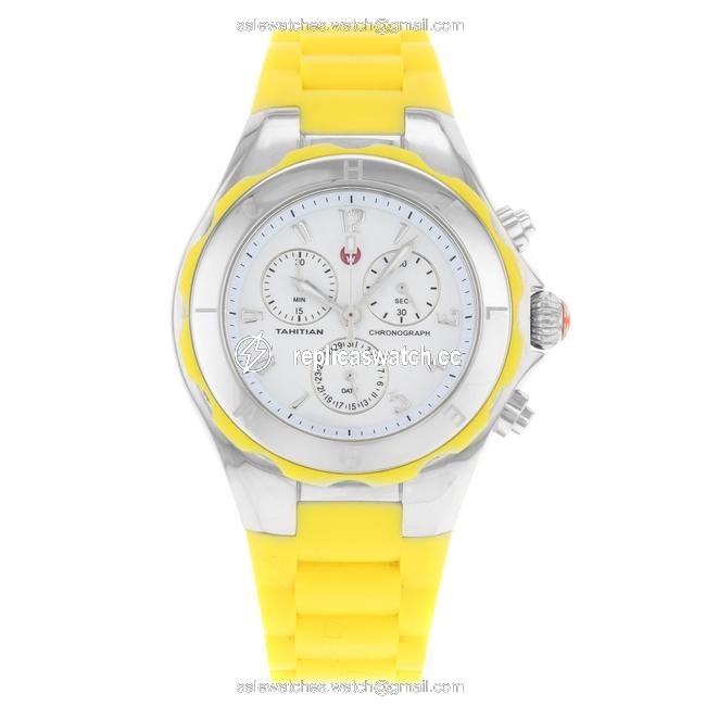 Michele Yellow Jelly Tahitian Bean Mww12f000015 ( 14853 ) Watch Michele Yellow Jelly Tahitian Bean Mww12f000015 ( 14853 ) Watch