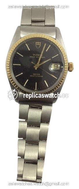 Tudor Silver Prince Oysterdate Watch Tudor Silver Prince Oysterdate Watch