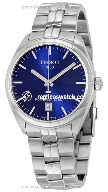 Tissot Blue Pr 100 Dial Stainless Steel Mens Watch Tissot Blue Pr 100 Dial Stainless Steel Mens Watch