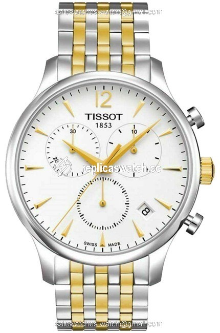 Tissot Two Tone/Gold/Silver T-classic Tradition T0636172203700 Swiss Men Watch Tissot Two Tone/Gold/Silver T-classic Tradition T0636172203700 Swiss Men Watch