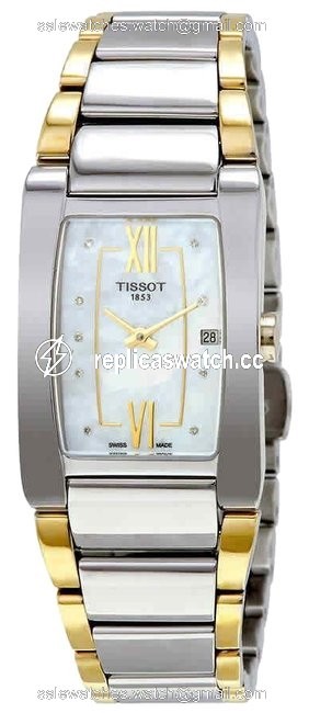 Tissot Silver T1053092211600 Generosi T Mop Dial Ladies Watch Tissot Silver T1053092211600 Generosi T Mop Dial Ladies Watch