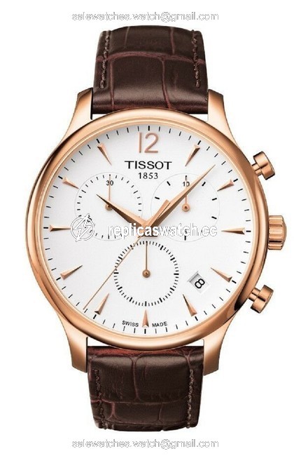 Tissot Rose Gold/Leather T-classic Tradition Gmt Mens T0636393603700 Watch Tissot Rose Gold/Leather T-classic Tradition Gmt Mens T0636393603700 Watch