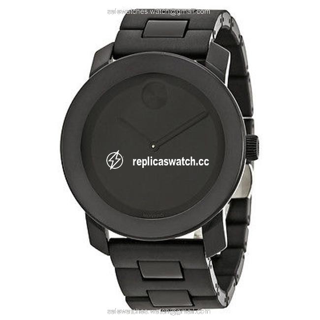Movado Bold Mm Black Dial Black Bracelet Mens Watch Movado Bold Mm Black Dial Black Bracelet Mens Watch