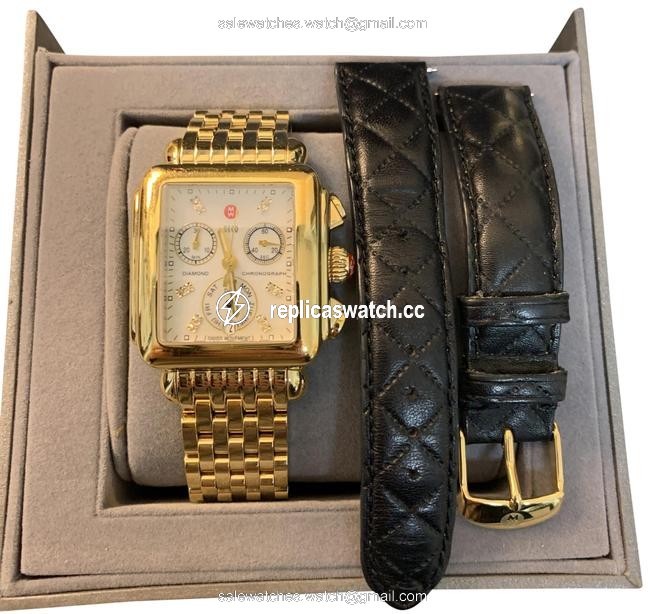 Michele Gold Deco Watch Michele Gold Deco Watch
