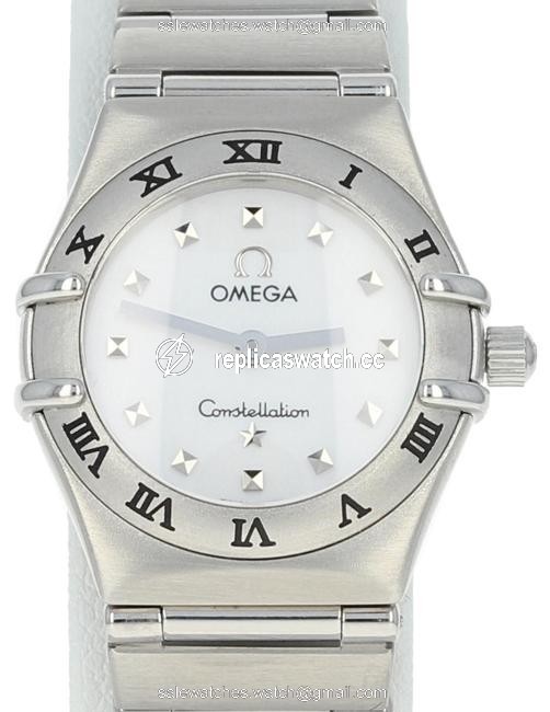 Omega Steel Constellation "My Choice" Mini Ladies Stainless Watch Omega Steel Constellation "My Choice" Mini Ladies Stainless Watch
