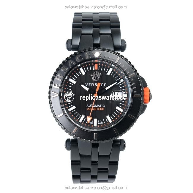 Versace Black Val010016 Watch Versace Black Val010016 Watch