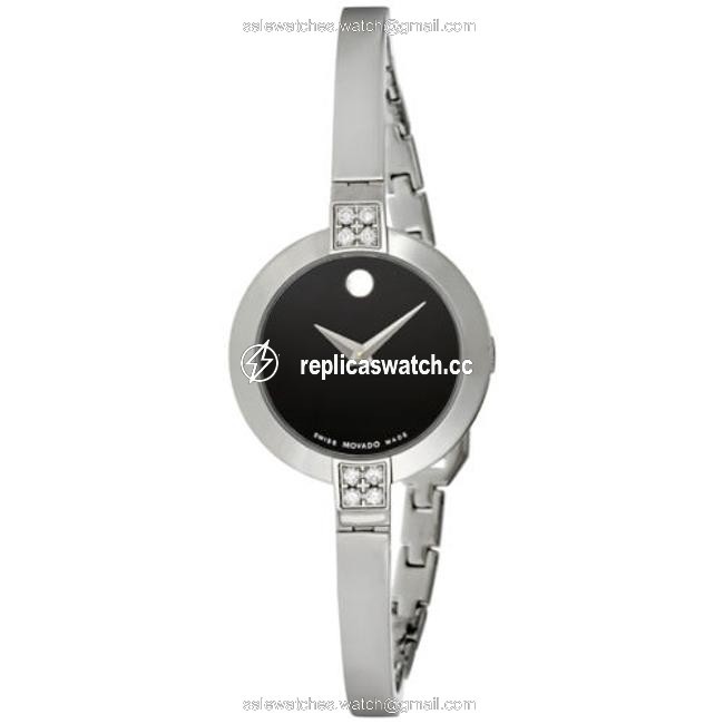 Movado Silver Bela Ladies 0605855 Watch Movado Silver Bela Ladies 0605855 Watch