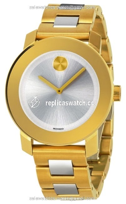 Movado Gold/Silver Dial Ip Stainless Steel Ladies 3600129 Watch Movado Gold/Silver Dial Ip Stainless Steel Ladies 3600129 Watch