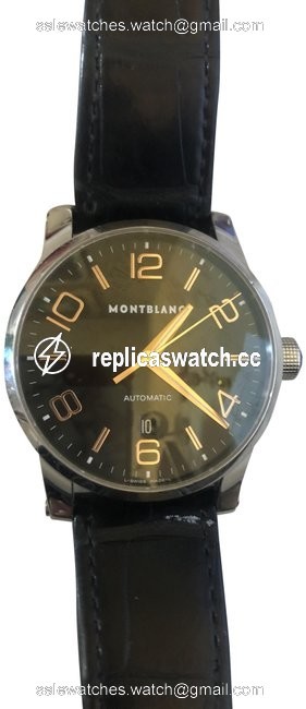 Montblanc Black Walker Time Watch Montblanc Black Walker Time Watch