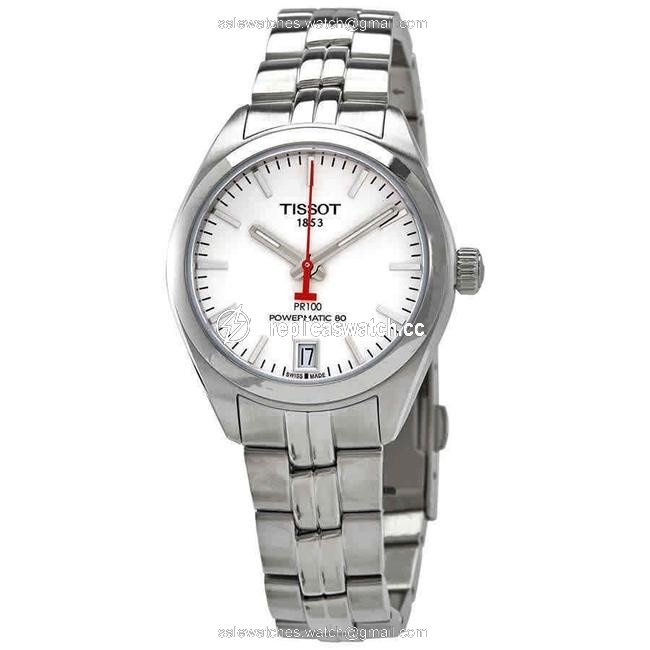 Tissot Silver-tone Powermatic 80 Asian Games Edition Ladies Watch Tissot Silver-tone Powermatic 80 Asian Games Edition Ladies Watch