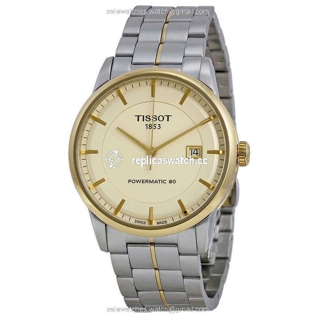 Tissot Silver-tone Powermatic 80 Ivory Dial Mens T0864072226100 Watch Tissot Silver-tone Powermatic 80 Ivory Dial Mens T0864072226100 Watch