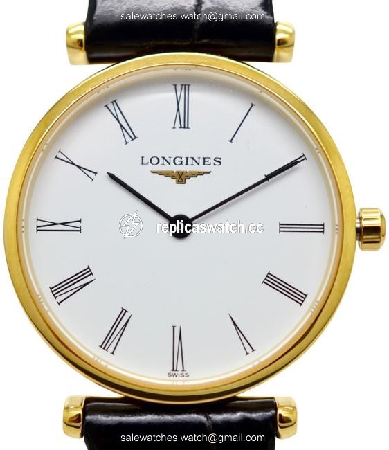 Longines Gold Black Womens Grande Classique 24 Mm L4.209.2.12.2 Watch Longines Gold Black Womens Grande Classique 24 Mm L4.209.2.12.2 Watch