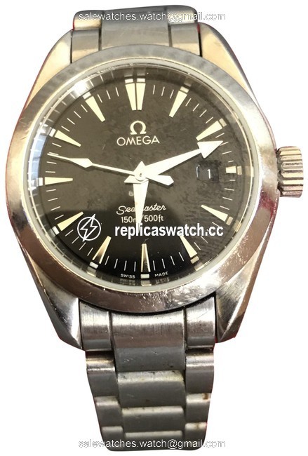 Omega Silver Seamaster Watch Omega Silver Seamaster Watch