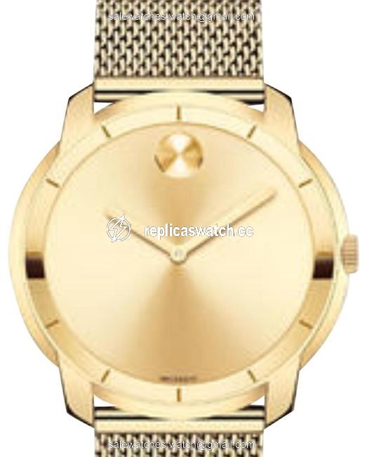 Movado Gold Dial Gold-tone Mesh Mens 3600373 Watch Movado Gold Dial Gold-tone Mesh Mens 3600373 Watch
